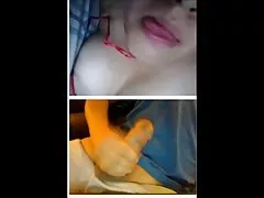 金发克里斯滕性交，获得面部护理